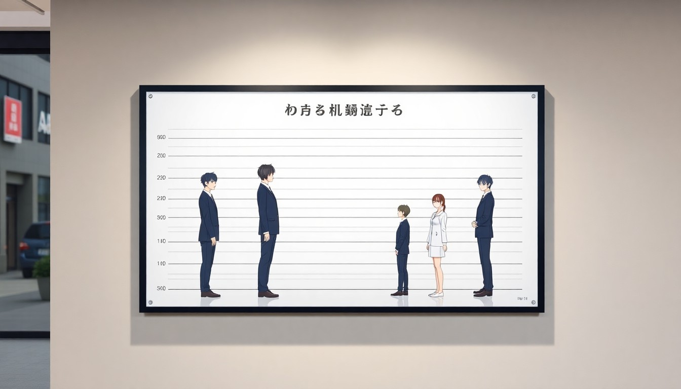 なにわ男子メンバーとの身長差