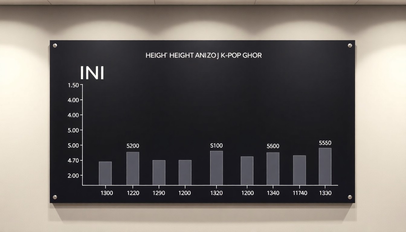 INIメンバーとの身長差を比較
