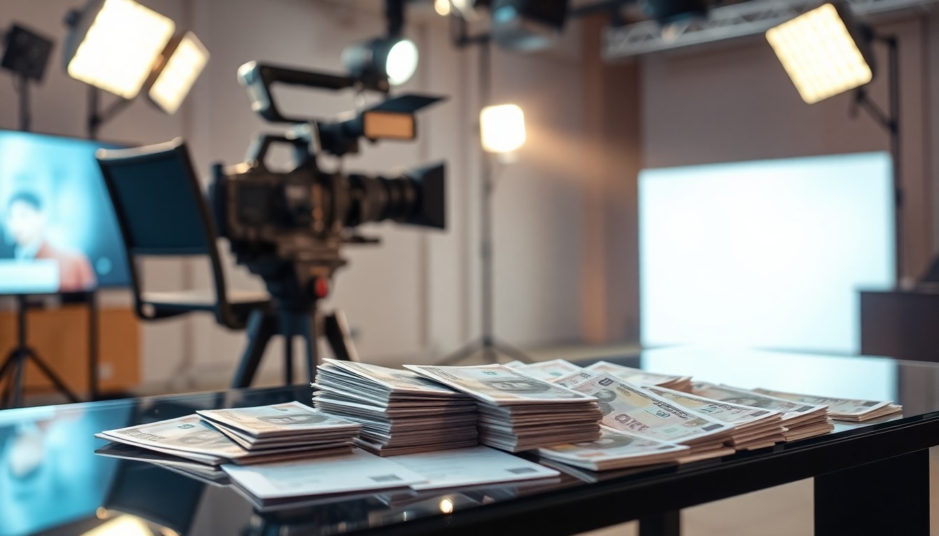 CM出演によるギャラと収入源